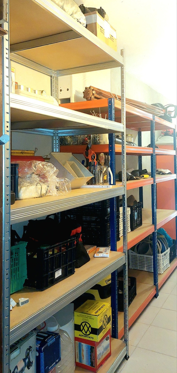 Kovona Futur Plus Dexion Shelf Galvanized 100x50x180cm With 5 Shelves Total Load Capacity 2000kg