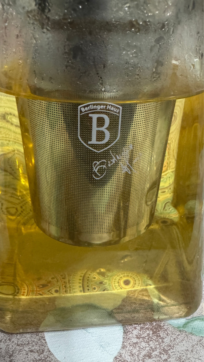 Berlinger Haus Τσαγιέρα με Φίλτρο Γυάλινη Διάφανη 750ml