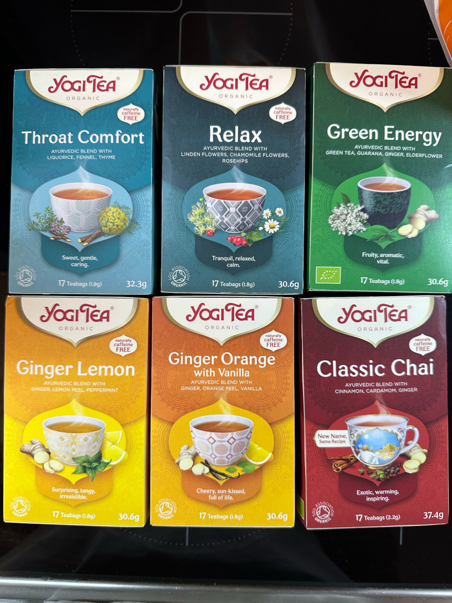Yogi Tea Organic Product Green Tea Green Energy 17 Bags 30.6gr