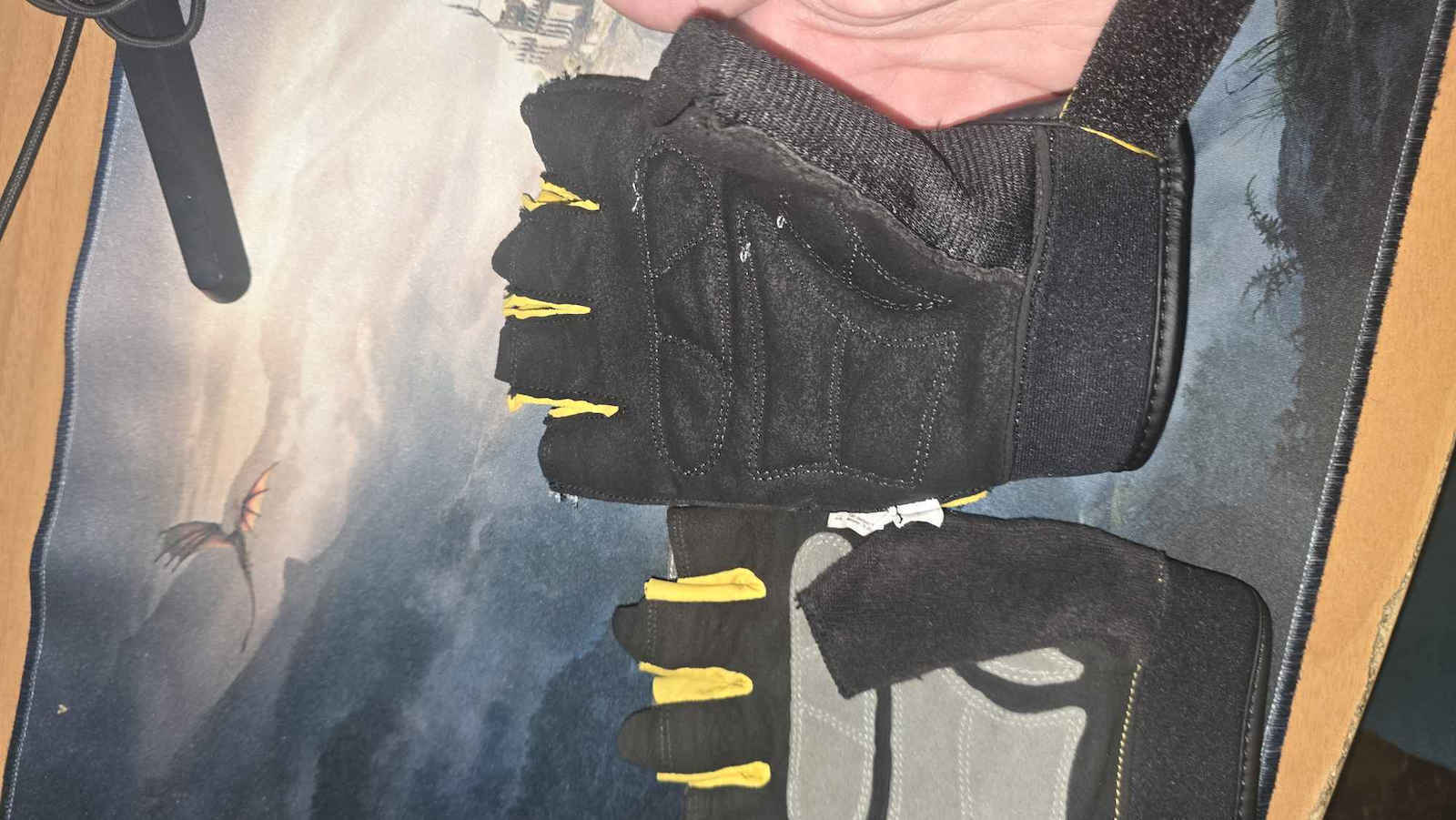DEWALT Performance Gloves for Work Black Polyurethane, Nitrile/Latex Half 1pcs