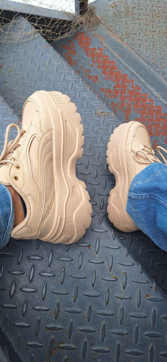Karmen Chunky Sneakers Beige