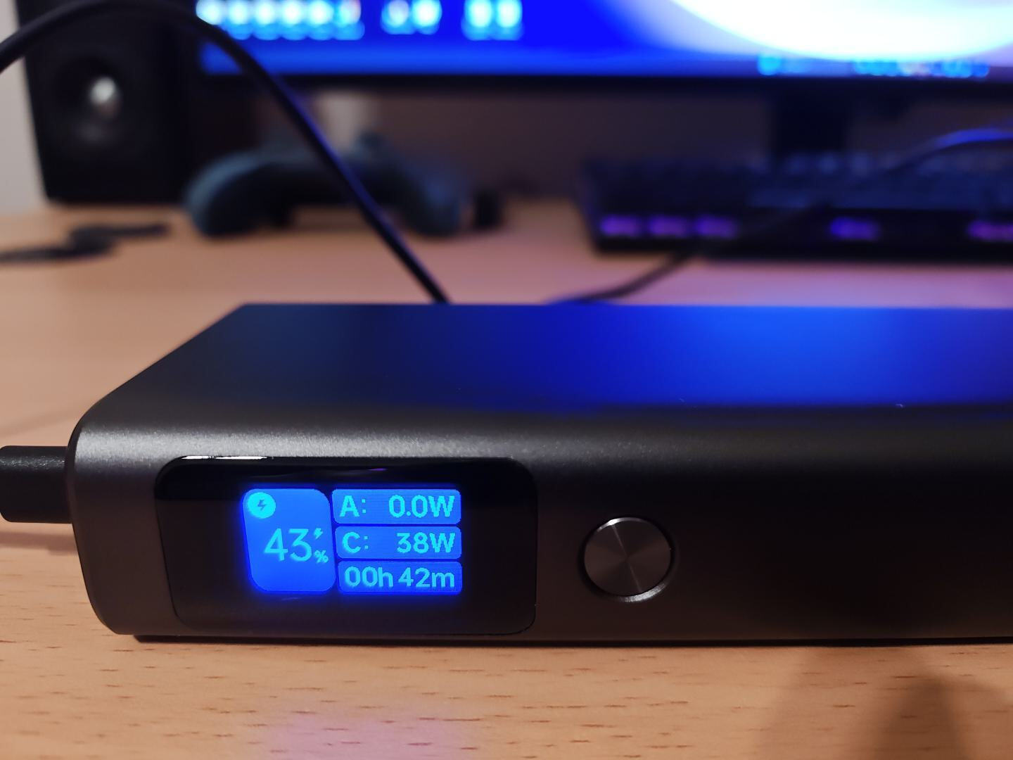 Canyon OnPower 230 20000mAh 130W με Θύρα USB-A και 2 Θύρες USB-C Power Delivery Γκρι