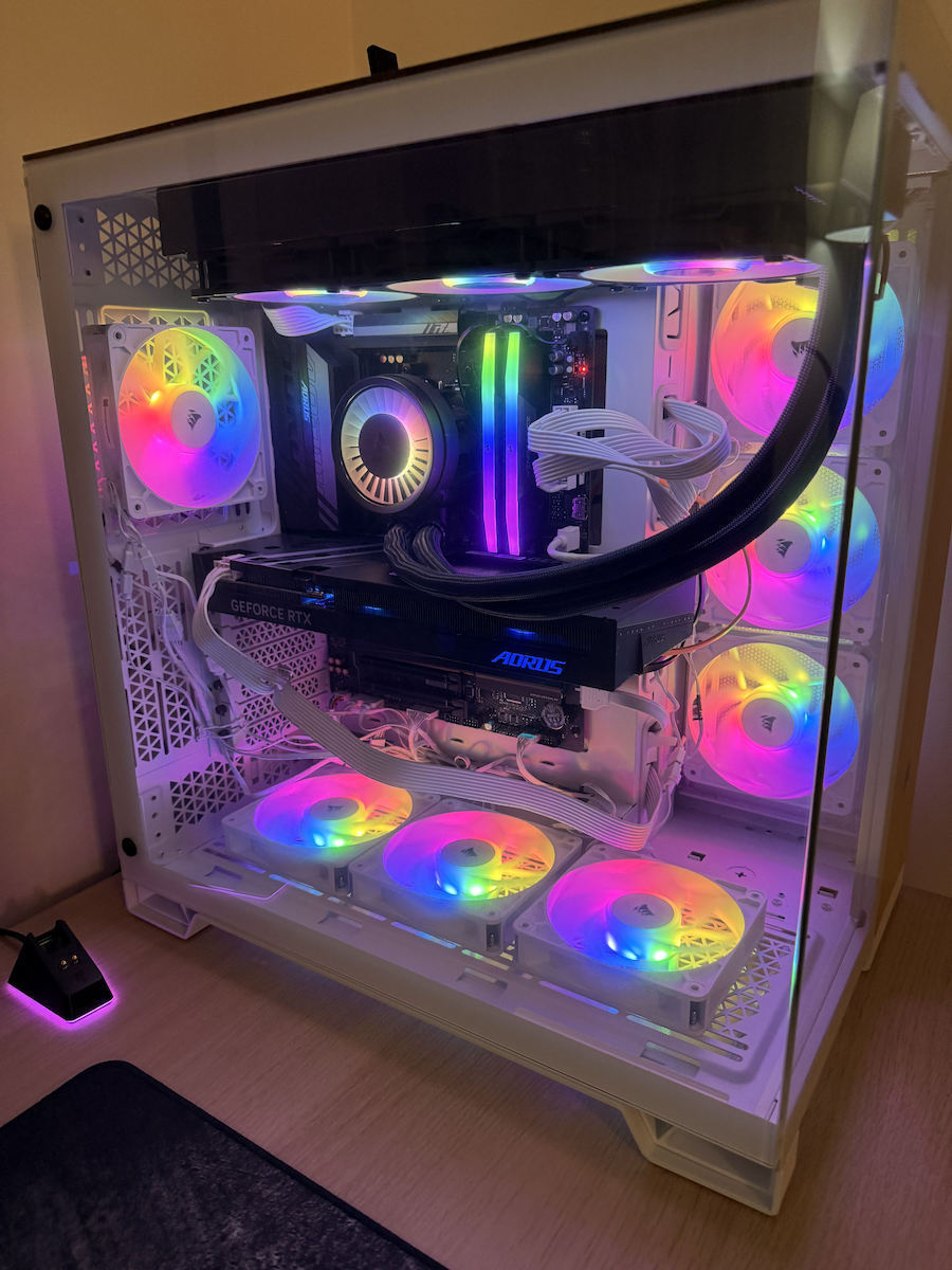 Corsair 6500X Gaming Midi Tower Κουτί Υπολογιστή με Πλαϊνό Παράθυρο Λευκό/Γκρι Σατινέ
