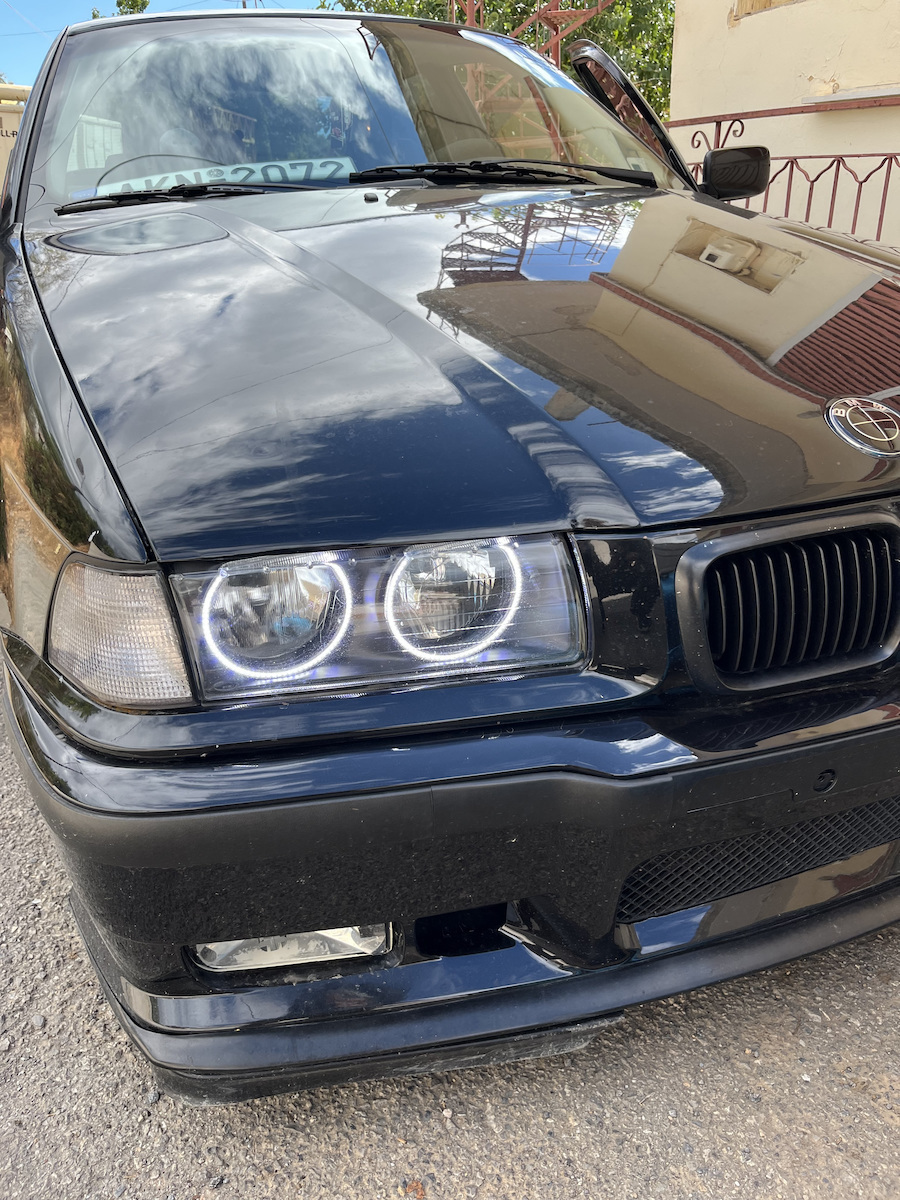 Auto Scheinwerfer Angel Eye Ring 12V BMW E36 / E39 Weiß Farbe