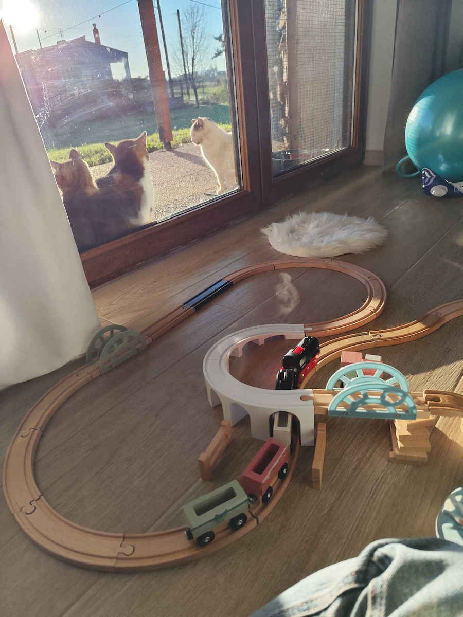 Brio Toys Trenuleț cu Lumină și Fum pentru 3+ ani+ Ani