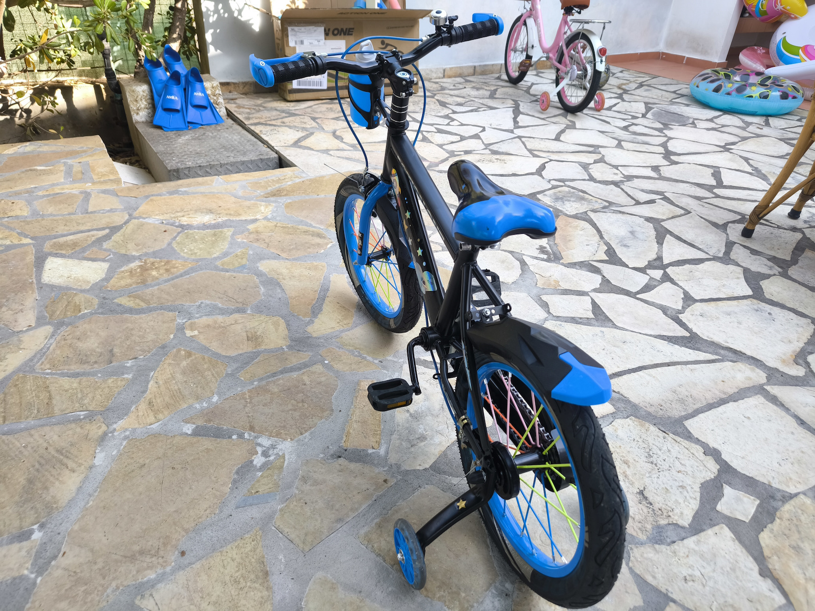 Bicicletă pentru copii Action One 16" City Genesis Albastru