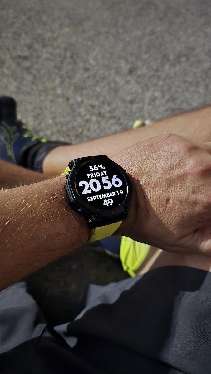 Amazfit T-Rex 3 Pro Titan 48mm Wasserdicht Smartwatch (Tactical Black)