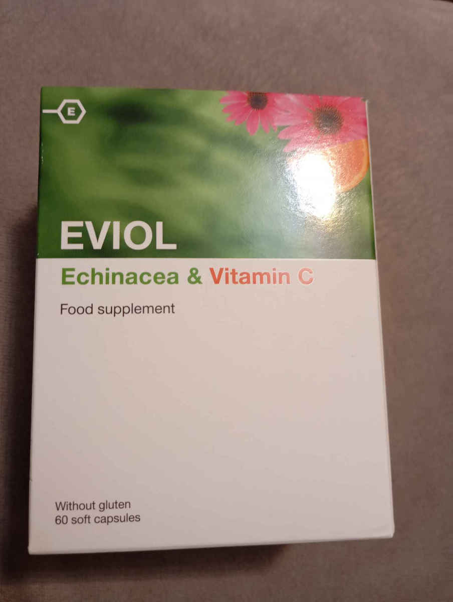 Eviol Echinacea & Vitamin C Συμπλήρωμα για την Ενίσχυση του Ανοσοποιητικού 60 μαλακές κάψουλες