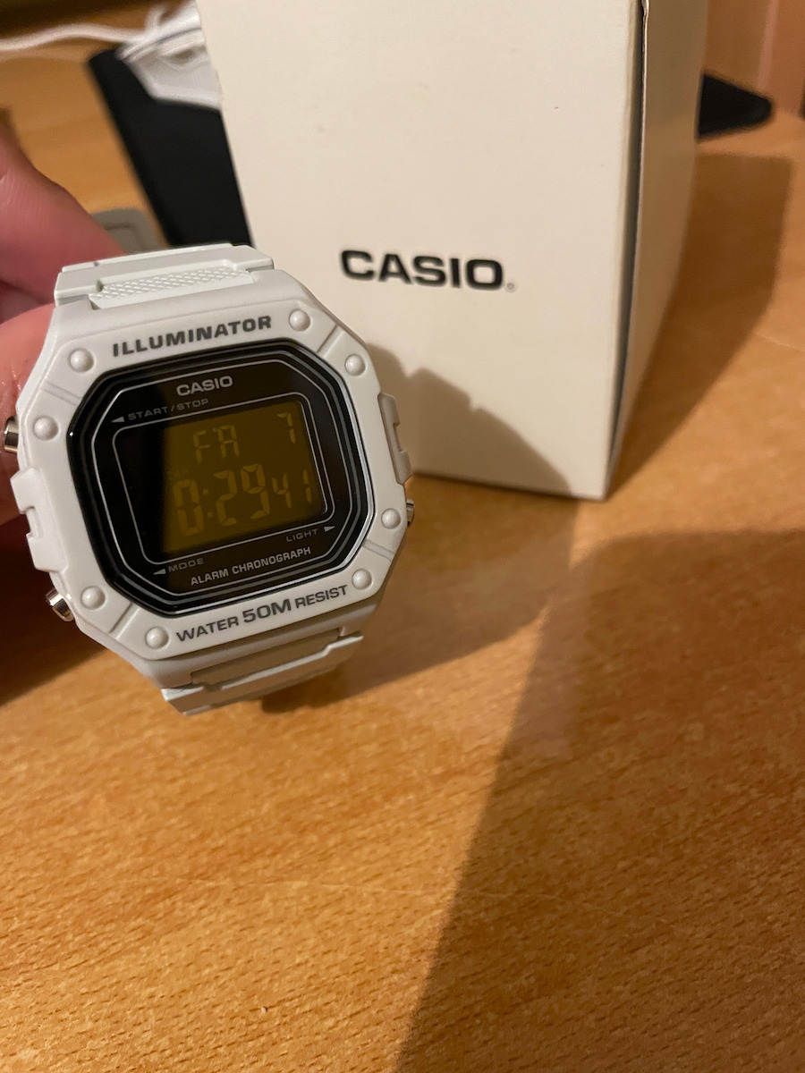 Casio Ceas Battery cu Multicolour