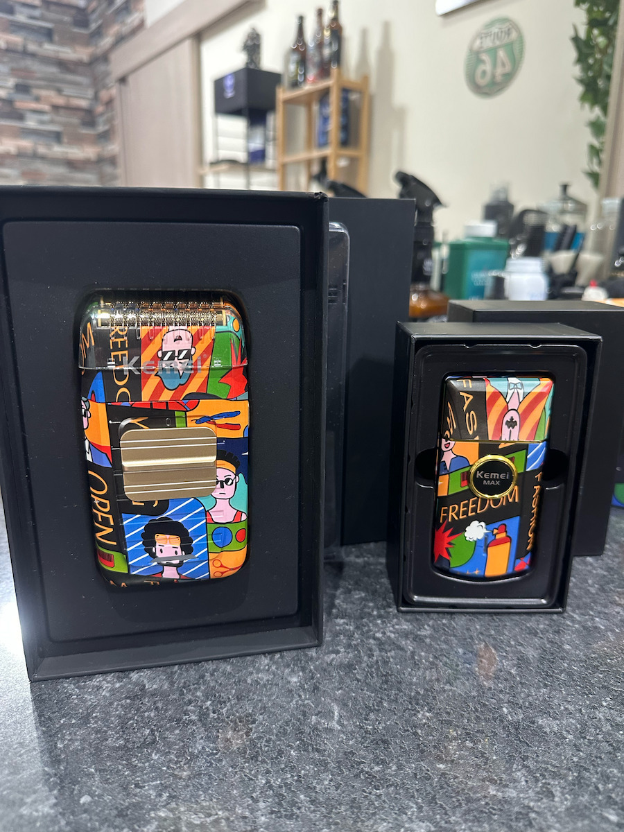 Kemei Γκράφιτι KM-1102H Foil Ξυριστική Μηχανή Προσώπου Επαναφορτιζόμενη