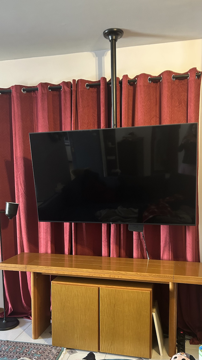 Brateck PLB-CE946-02L Βάση Τηλεόρασης Οροφής έως 70" και 50kg