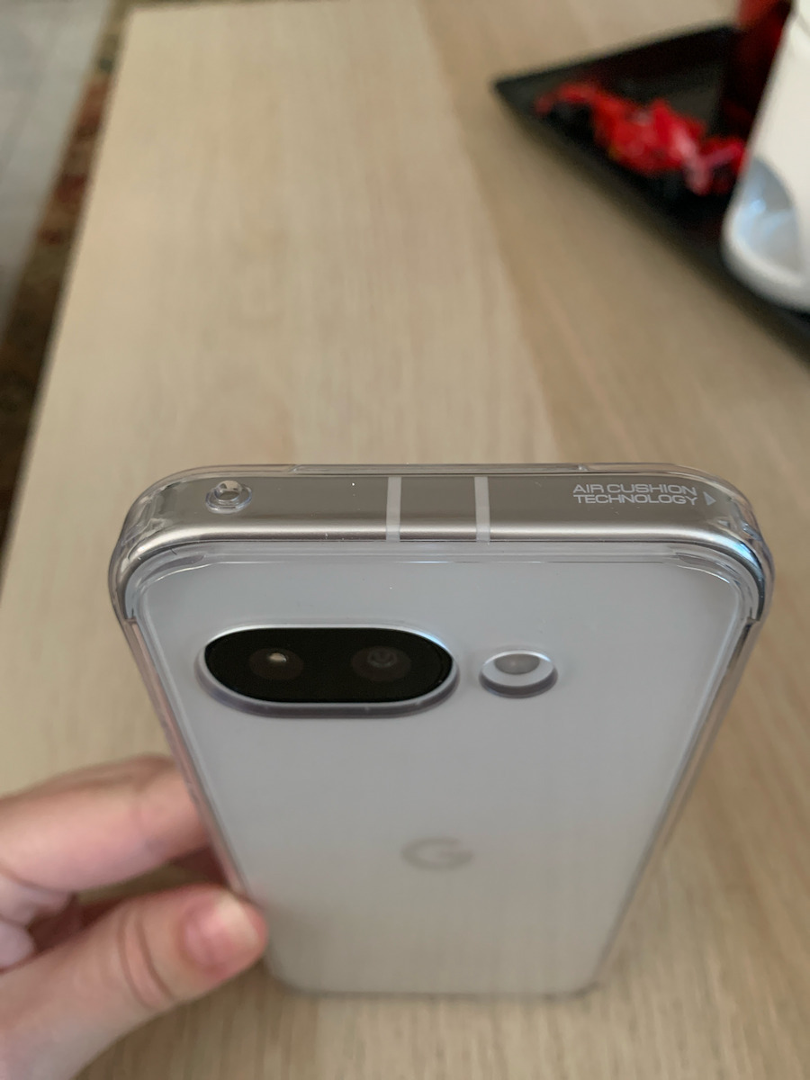 Spigen Ultra Hybrid Umschlag Rückseite Silikon / Kunststoff 2mm Transparent (Google Pixel 9a)