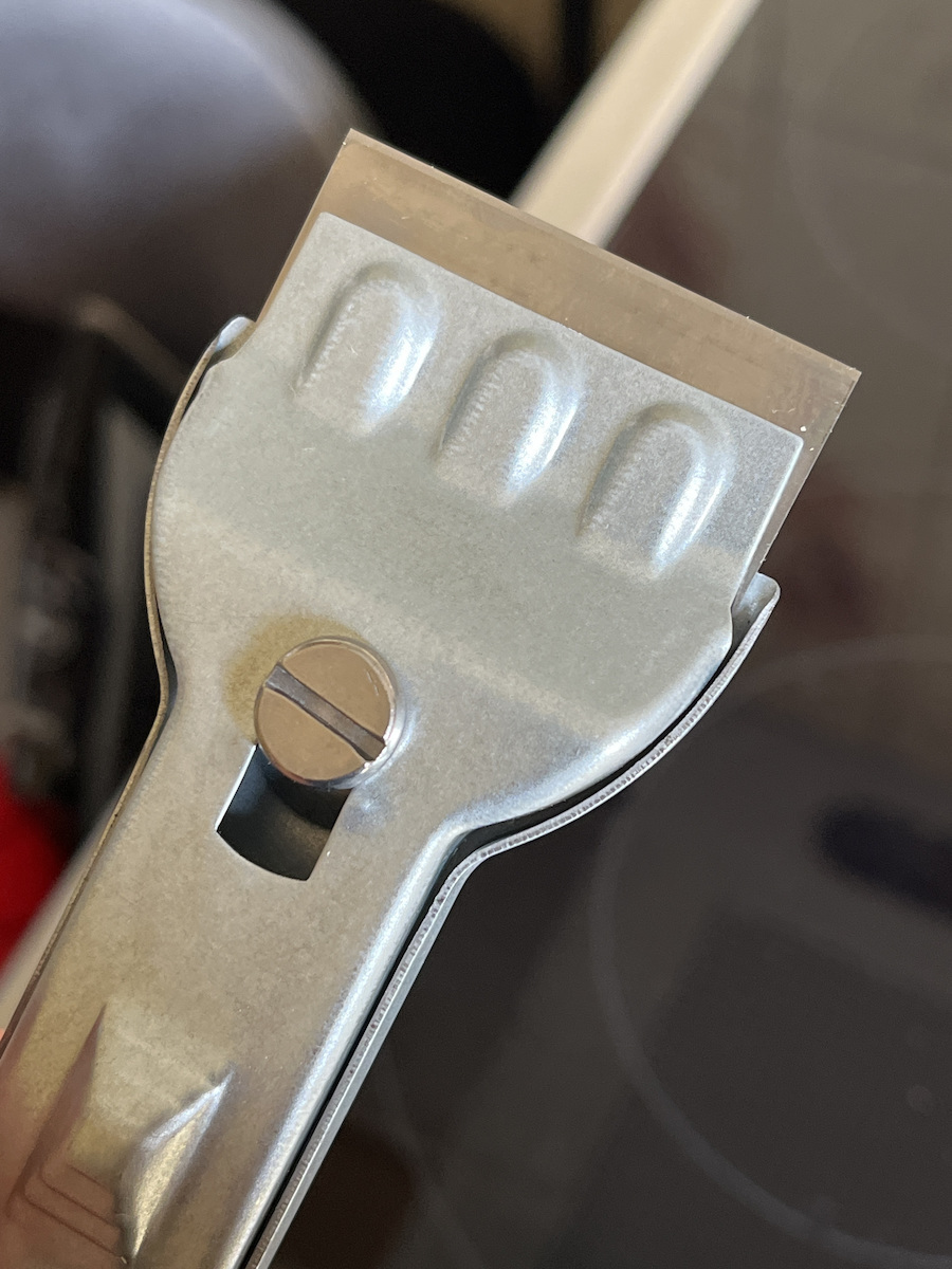 Nava Cleaning Scraper for Ceramic Hob Acer