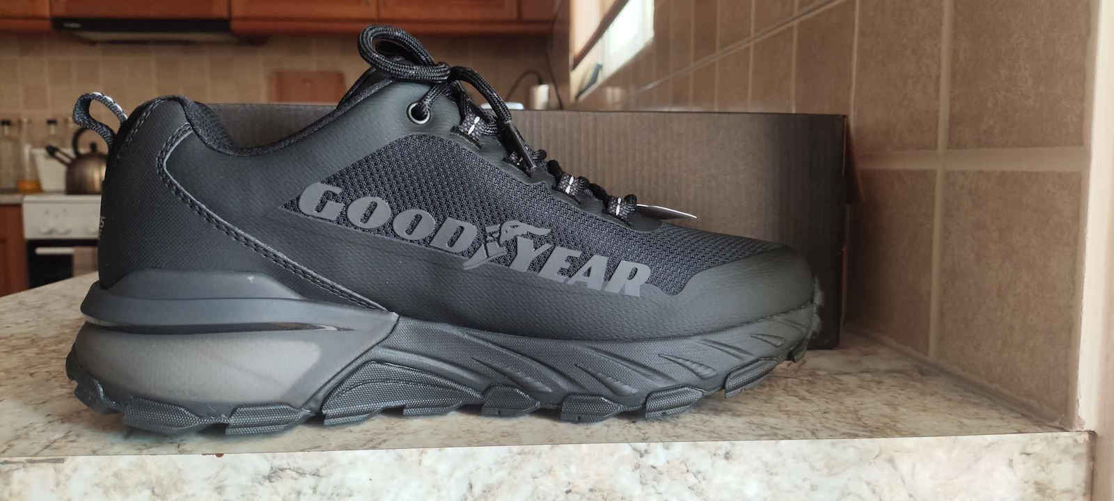 Skechers Ανδρικά Ορειβατικά Παπούτσια Μαύρα