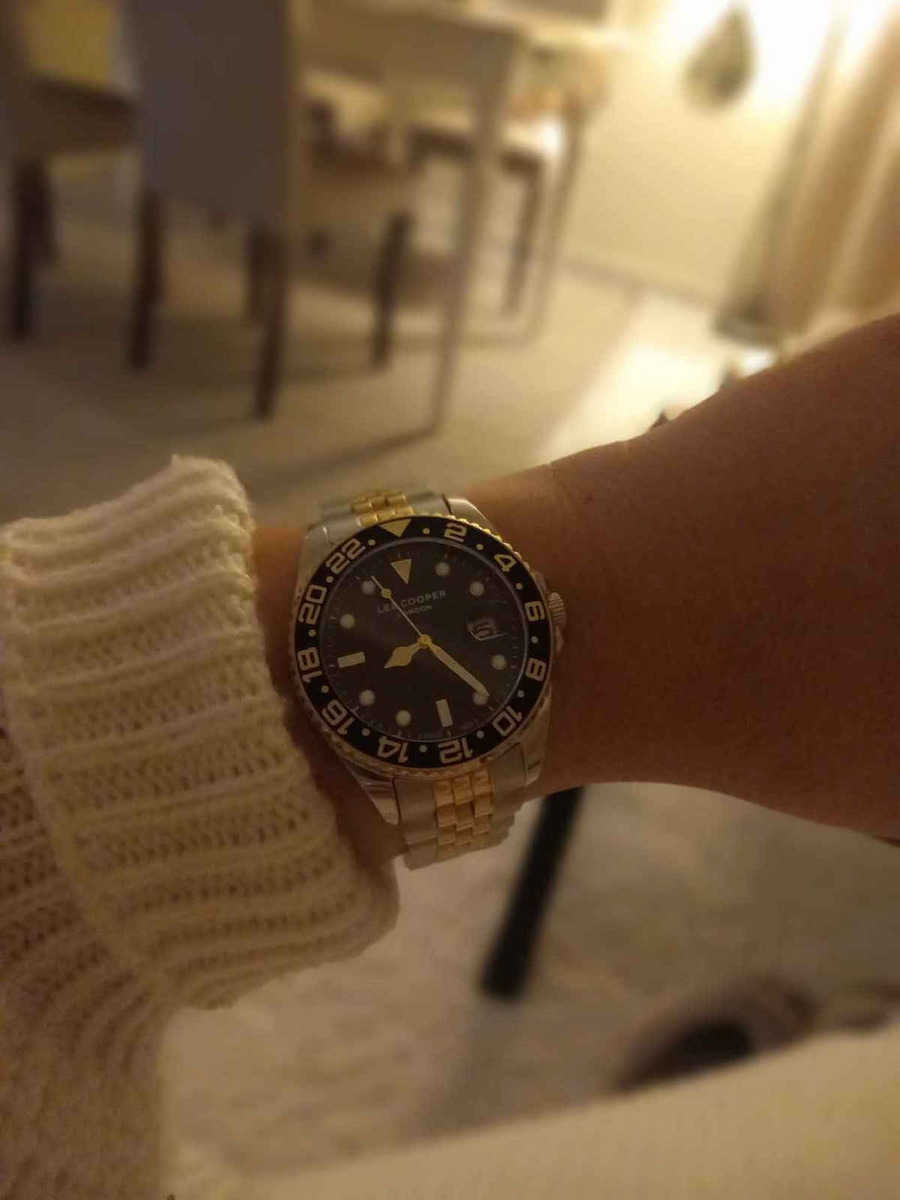 Lee Cooper Men's Watch Battery with Metal Bracelet