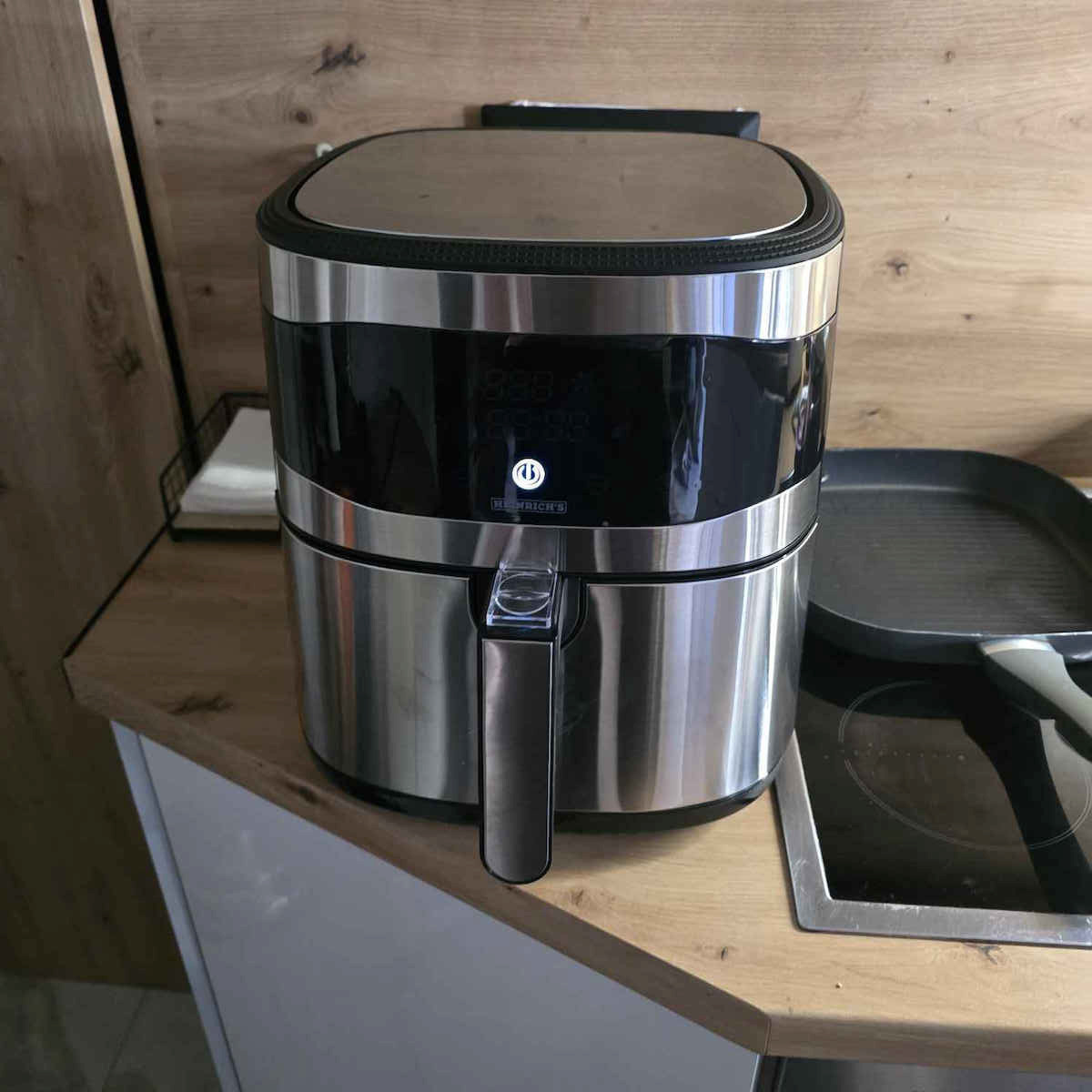Heinrich's HFR 8205 Air Fryer 8lt Ασημί