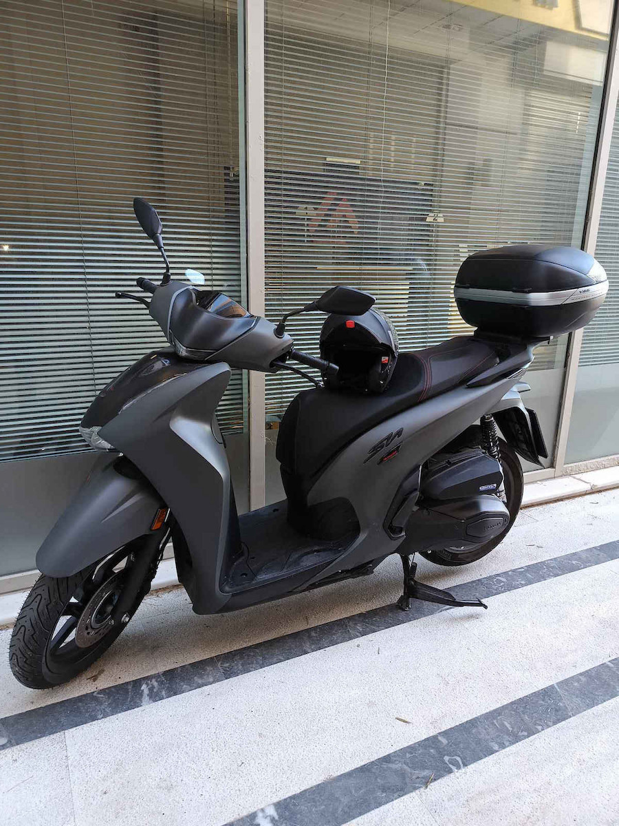 SP Connect Clamp SPC+ Bundle Βάση Κινητού Μοτοσυκλέτας με Ρυθμιζόμενο Βραχίονα για τον Καθρέπτη
