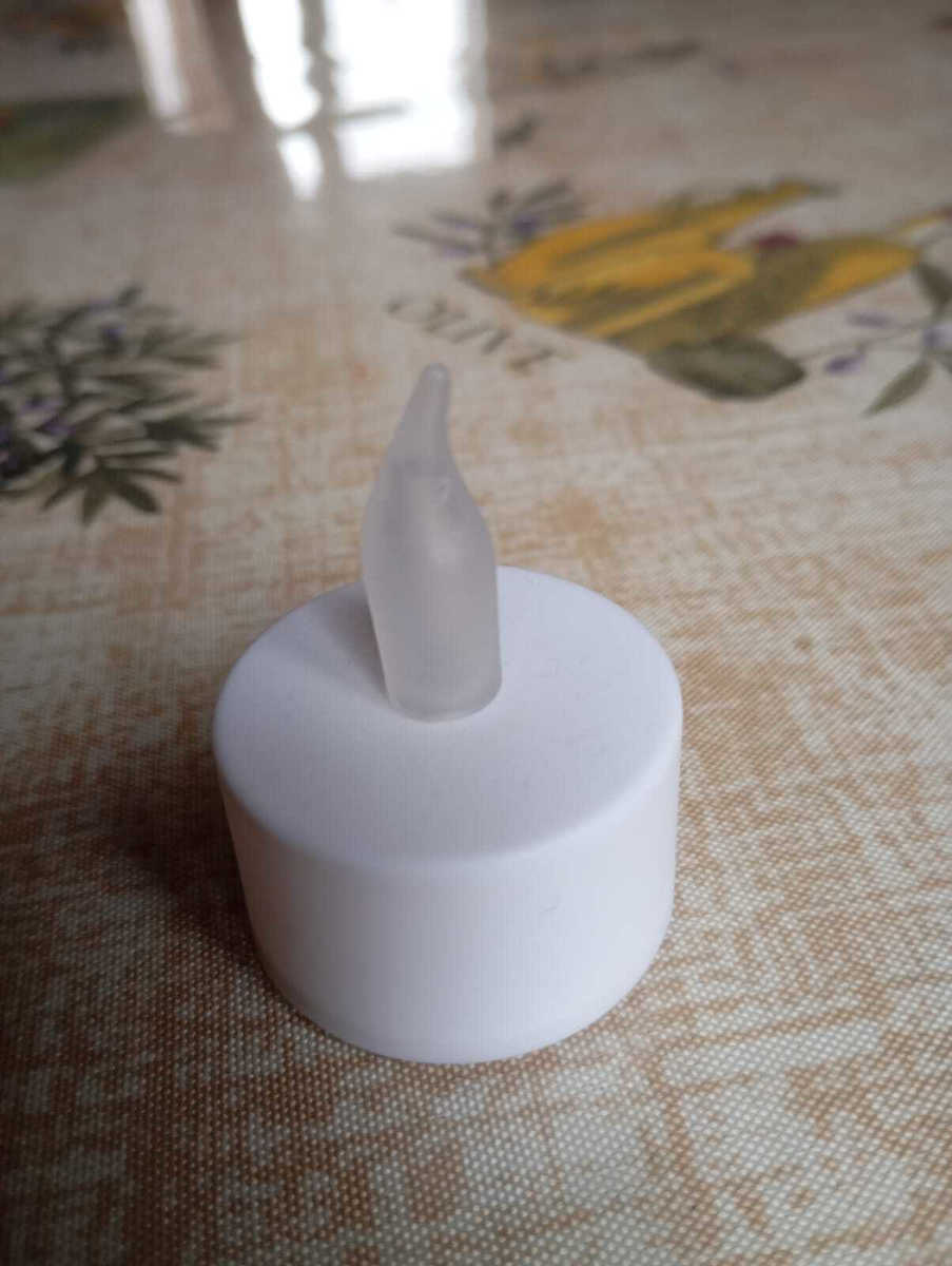 GloboStar Dekorative Lampe Teelicht Weiß