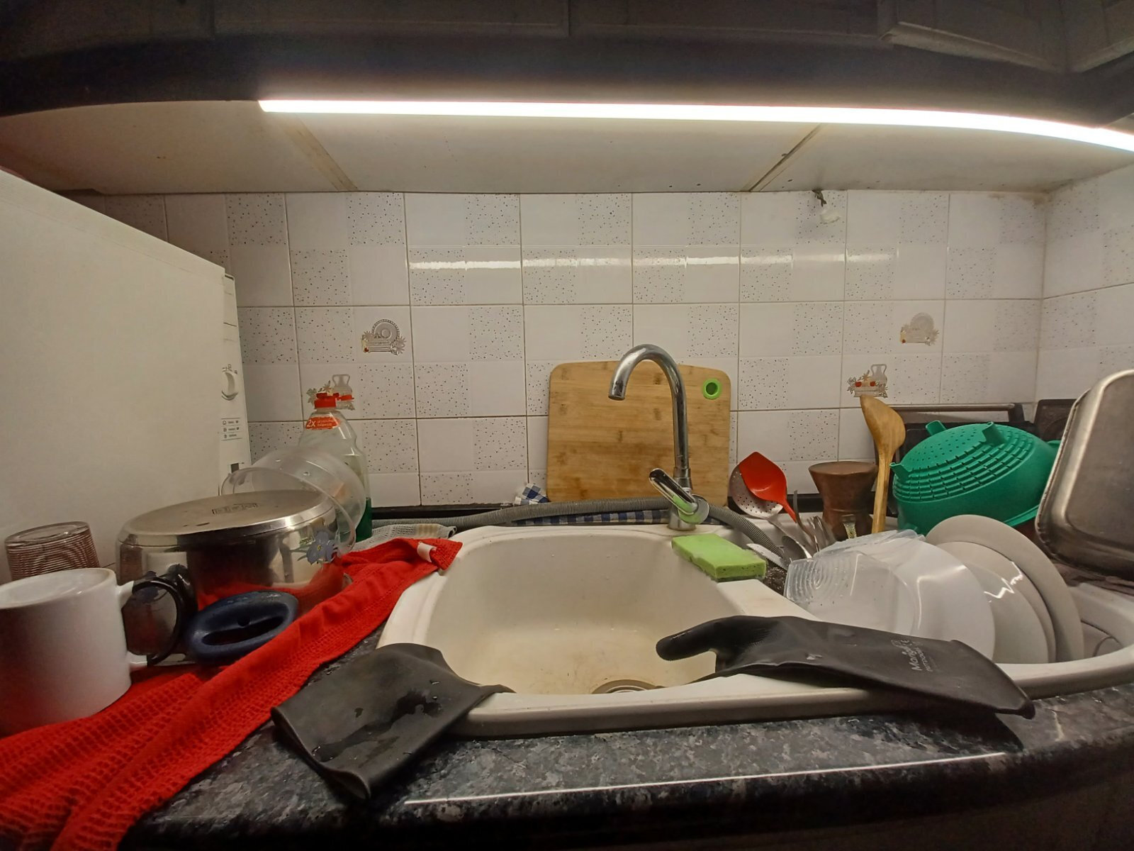Aca Under-Cabinet LED Light 12W Natural White with Switch 90cm