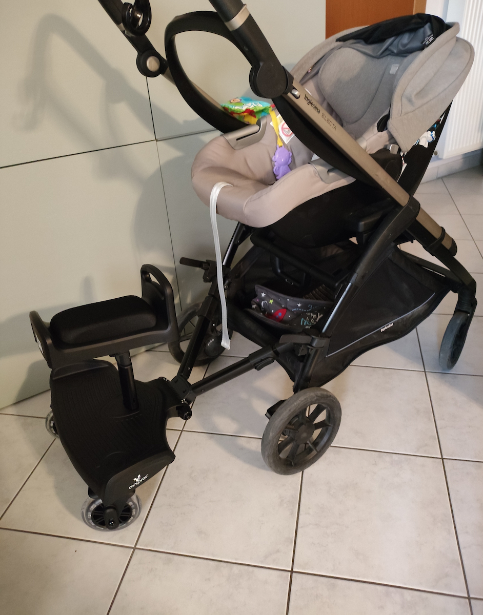 Cangaroo Buggy Board Stroller Black Move On