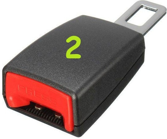 Carsun Seat Belt Buckle Alarm Stopper and Extension 1 piece
