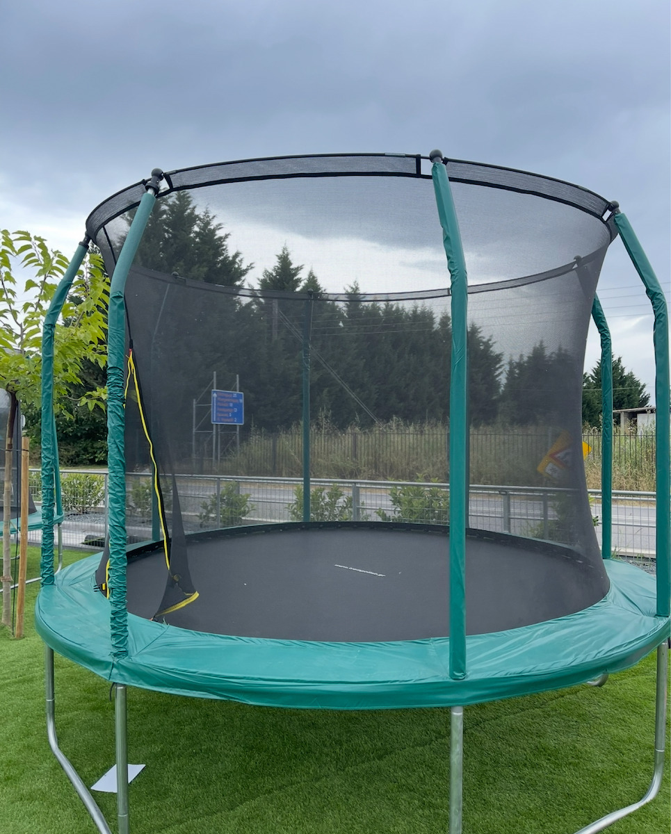 Trampolino 10FTG3017 Τραμπολίνο Εξωτερικού Χώρου Διαμέτρου 300εκ. με Προστατευτικό Δίχτυ