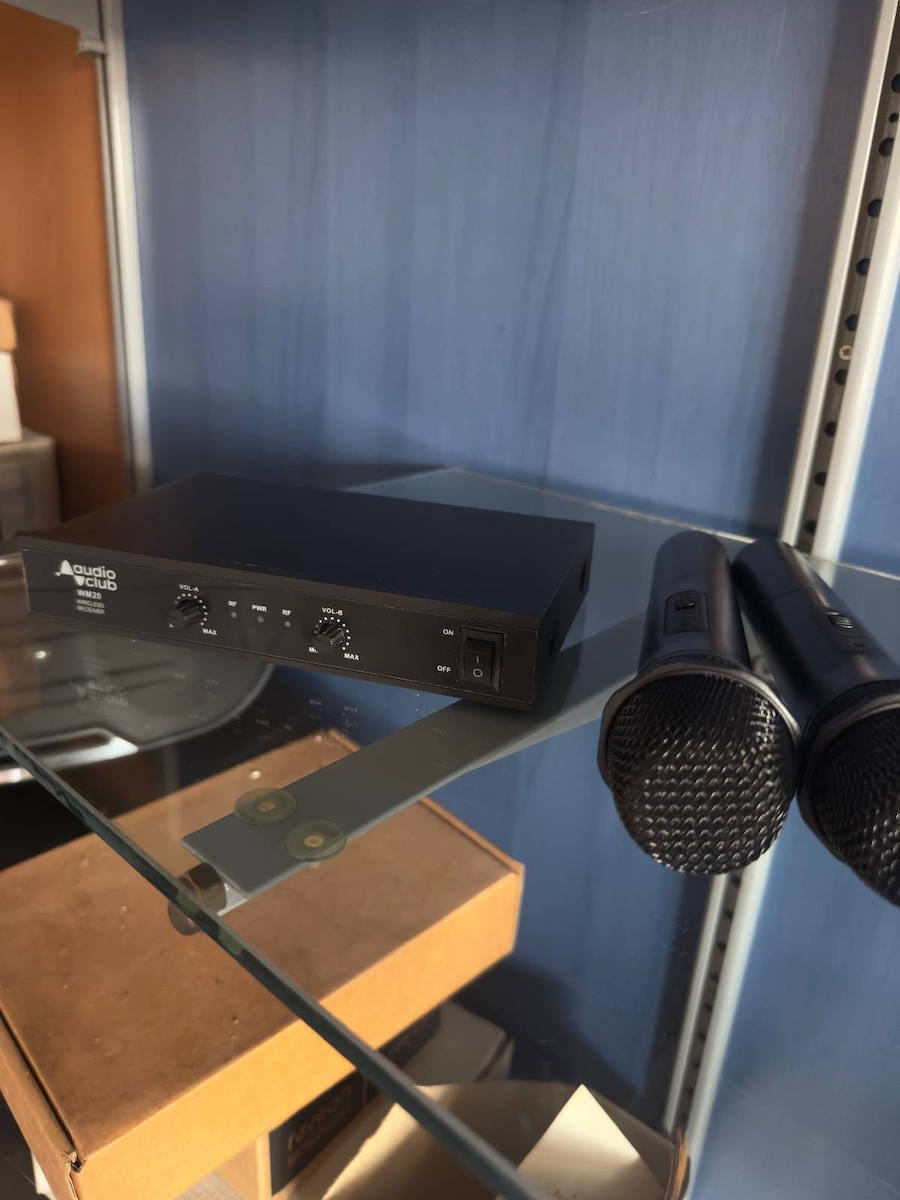 Audio Club WM20 Set Drahtlos Mikrofon Handgemacht