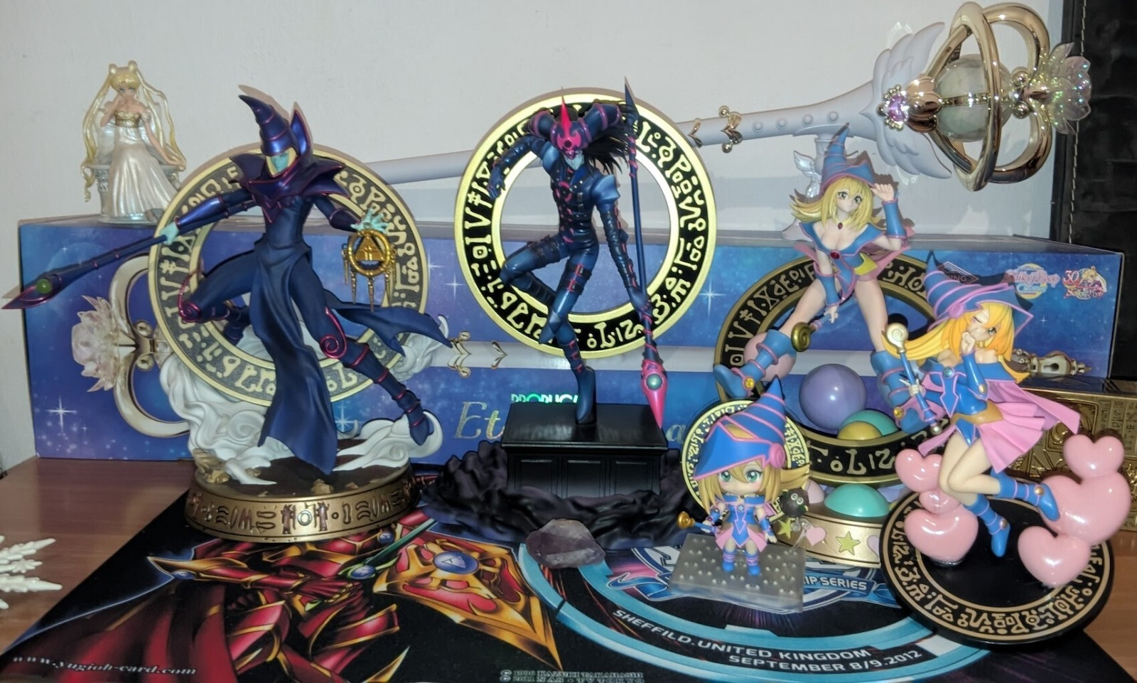 Yu-gi-oh Magicianul Întunecat Chaos Figurină Colecționabilă 1/8 Statuie 30cm