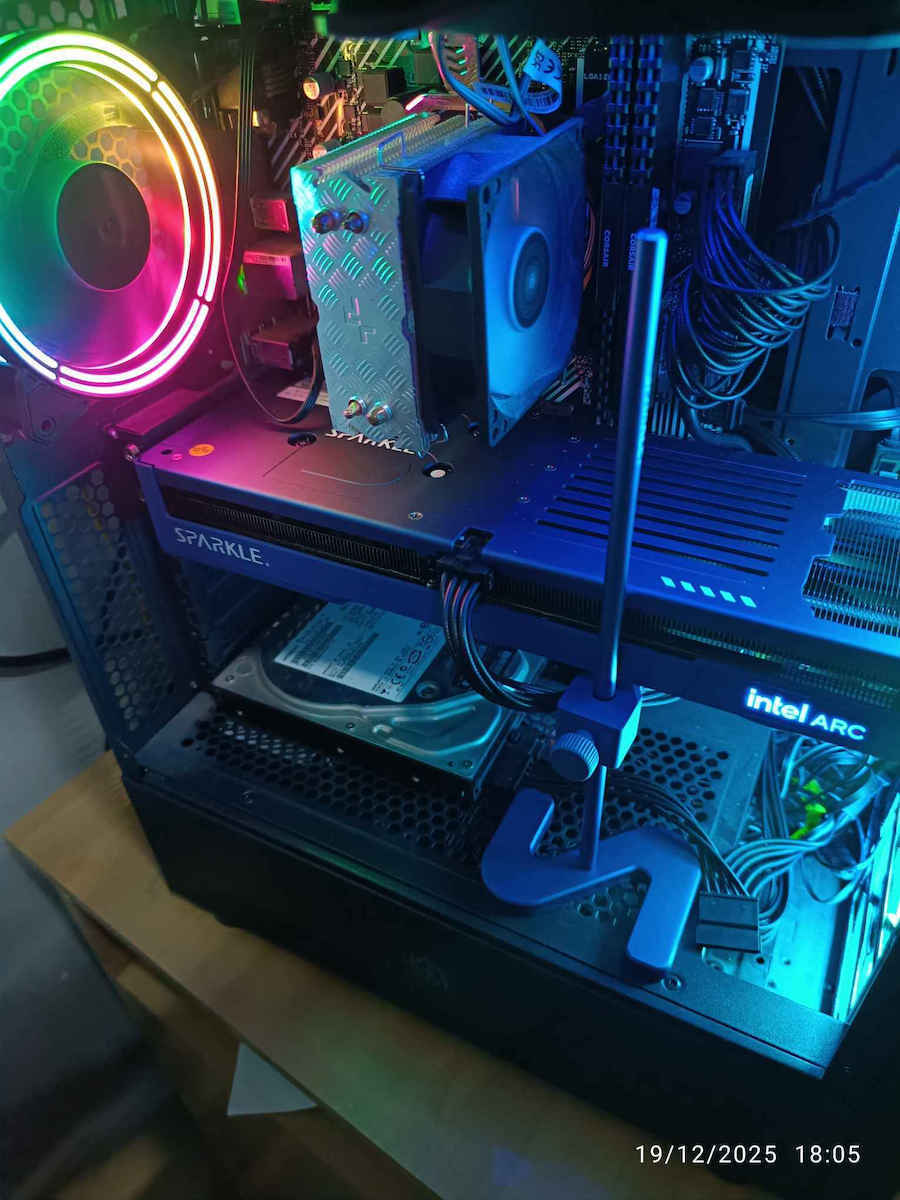 Sparkle ARC B580 12GB GDDR6 Titan OC Sparkle Κάρτα Γραφικών