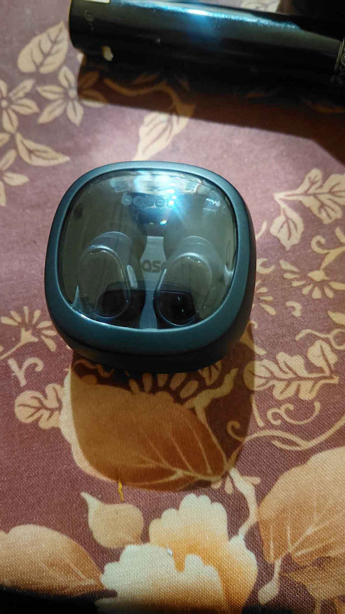 Baseus Bowie Wm02 Tws In-Ear Bluetooth-Freisprecheinrichtung Kopfhörer mit Ladeetui Lila