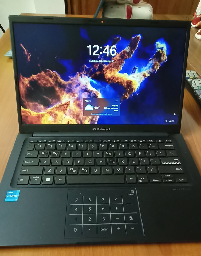 Asus Vivobook 14 X1404VA-I38128 14" FHD (i3-1315U/8GB/128GB SSD/W11 Home) Quiet Blue (US Keyboard)