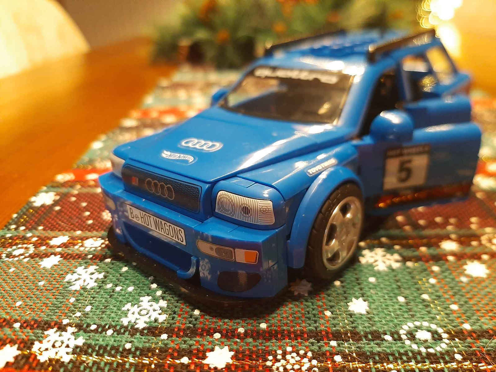 Mattel Brick Shop Τουβλάκια Hot Wheels Speed Series Audi για 10+ Ετών 253τμχ