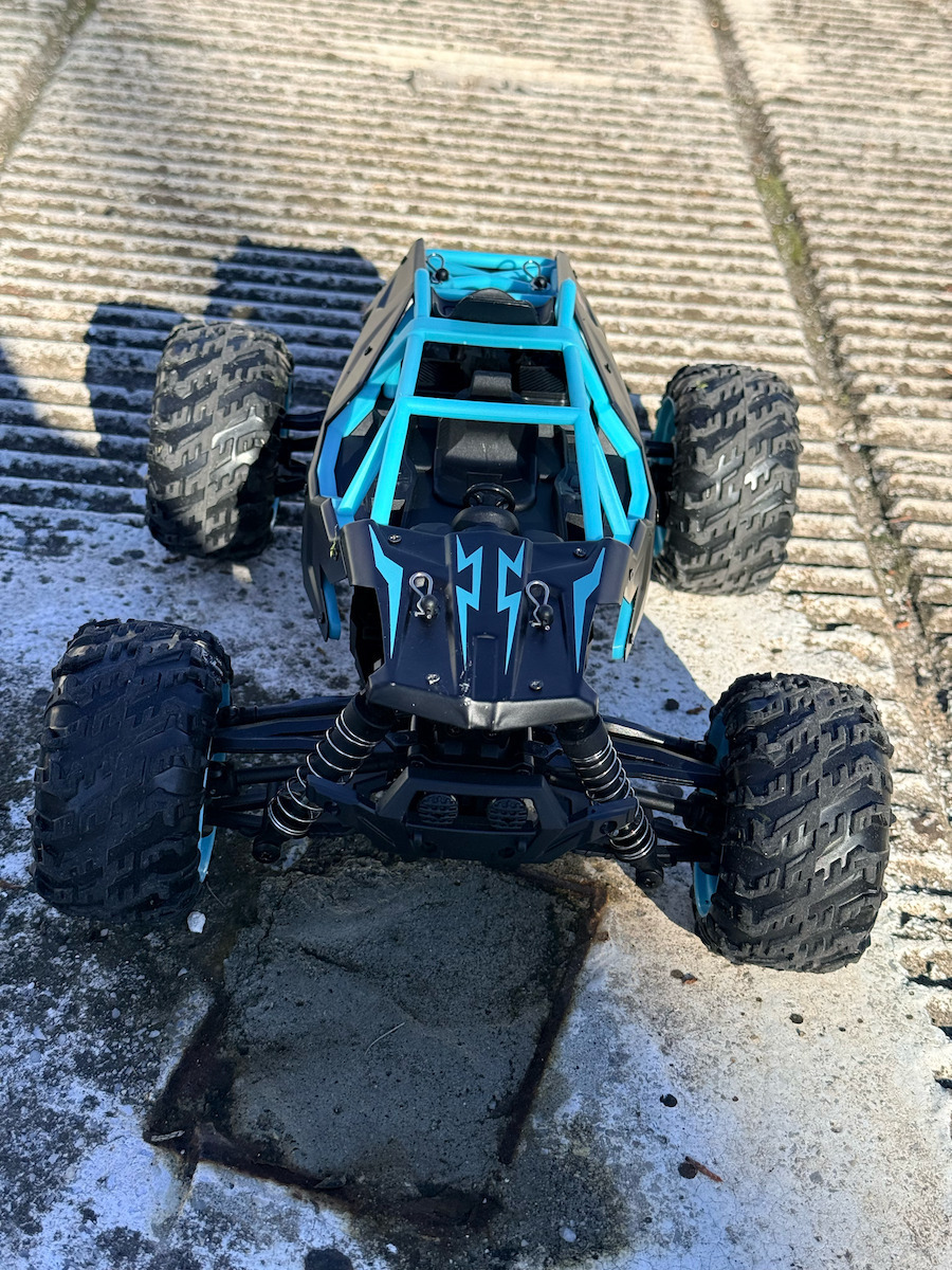 ToySky Skeleton GS166 R/C Τηλεκατευθυνόμενο Αυτοκίνητο Monster Truck 4WD Μαύρο