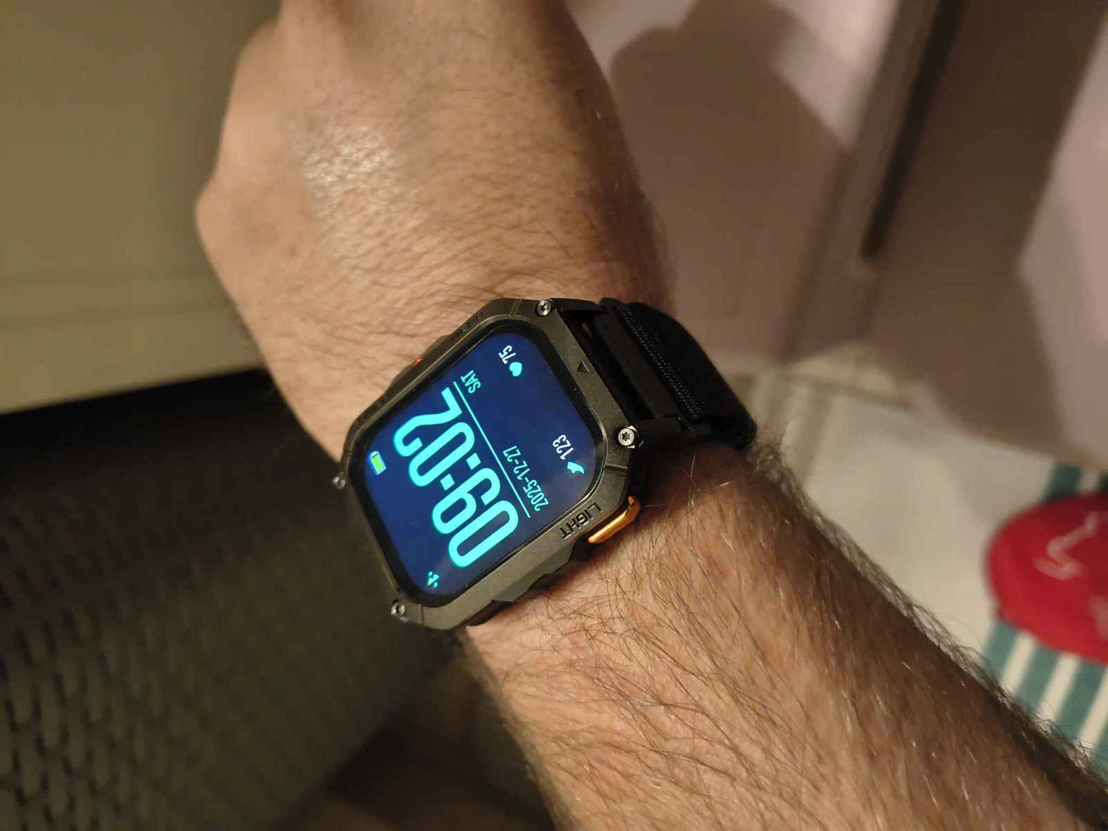 BlackView W70 Pro 51mm Smartwatch με Παλμογράφο (Μαύρο)