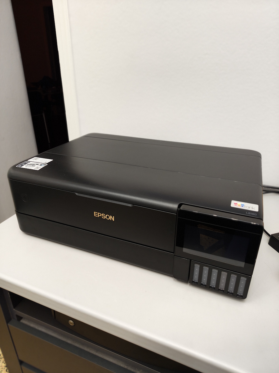 Epson Ecotank L8180 Έγχρωμο Πολυμηχάνημα Inkjet με WiFi και Mobile Print C11CJ21402