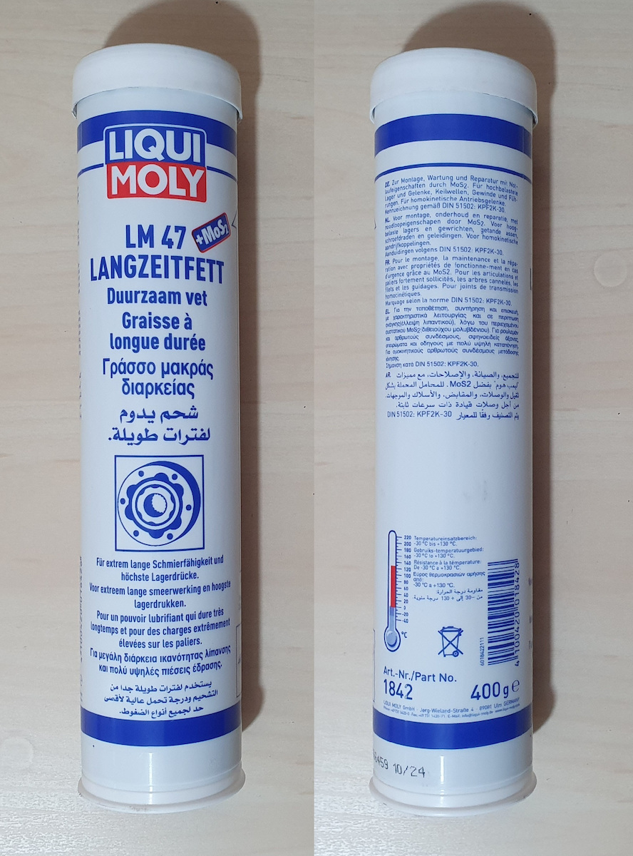 Liqui Moly LM47 Литиева Грес Дълъг Живот Високотемпературна 400гр
