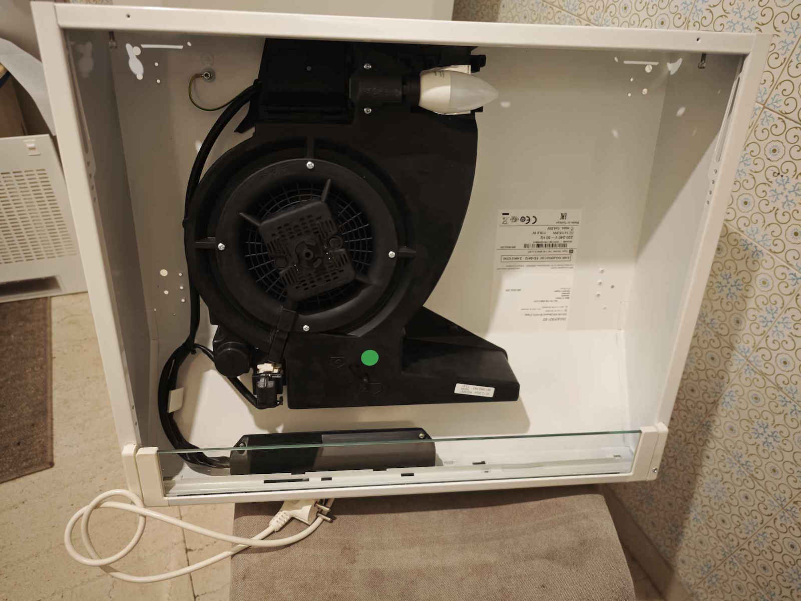 Bosch Ελεύθερος Απορροφητήρας 60cm Λευκός
