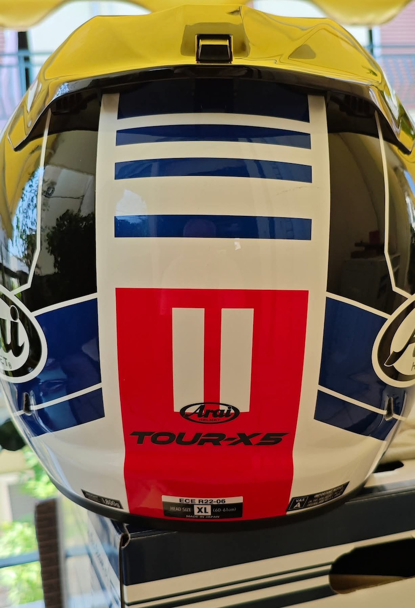 Arai Tour X5 Discovery Blue Κράνος Μηχανής On-Off ECE 22.06 1736gr με Pinlock