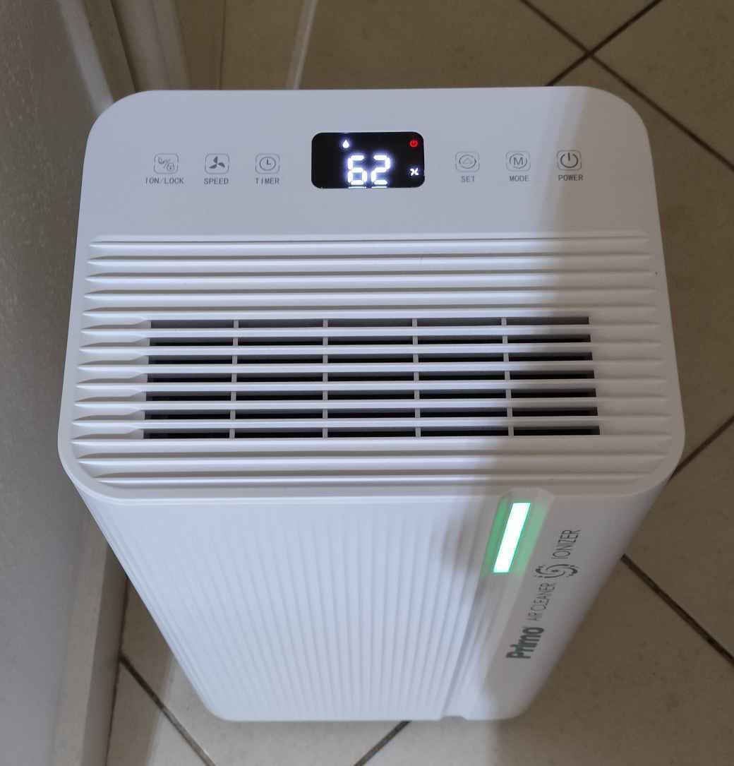 Primo PRDH-45020i Dehumidifier with Compressor and Ionizer 12lt
