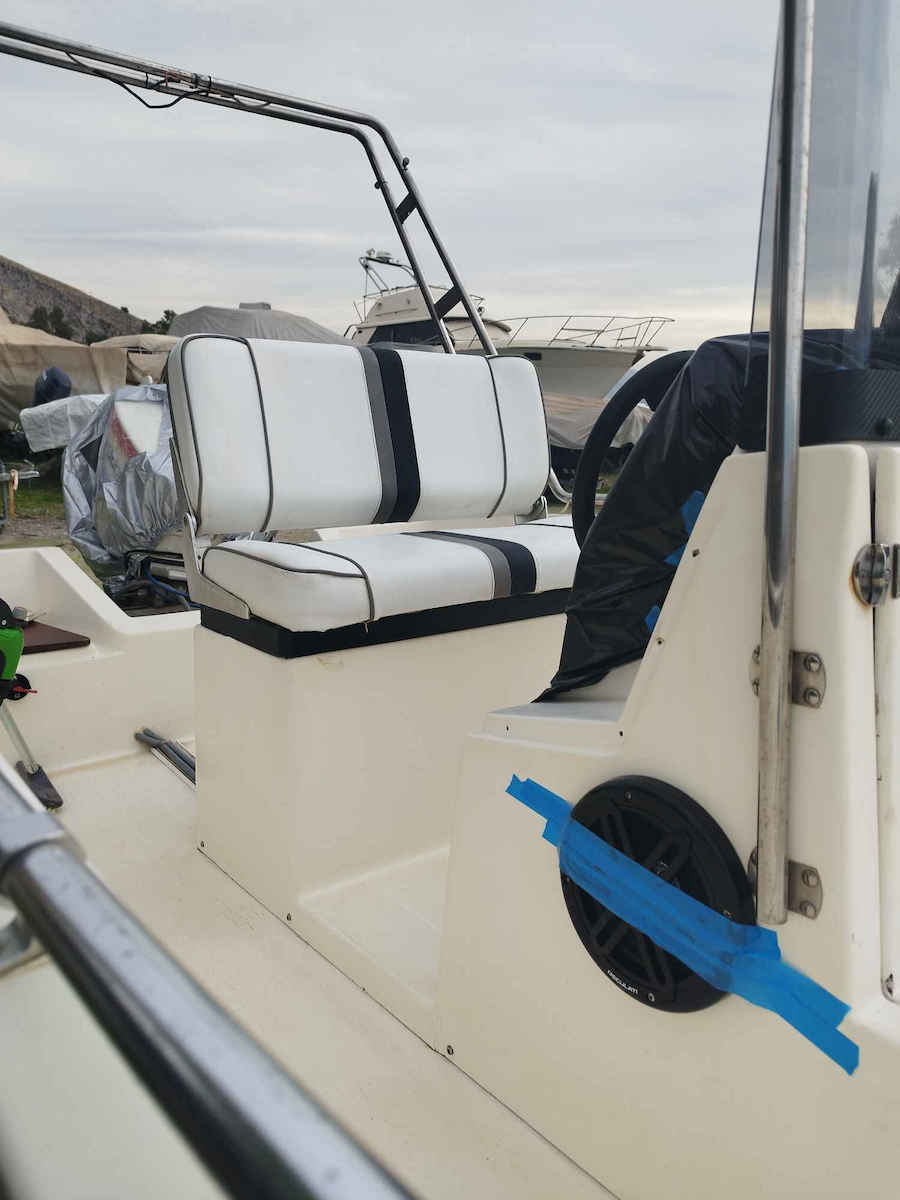 Seaflo Set Marine-Lautsprecher Wasserdicht mit 120W RMS Schwarz