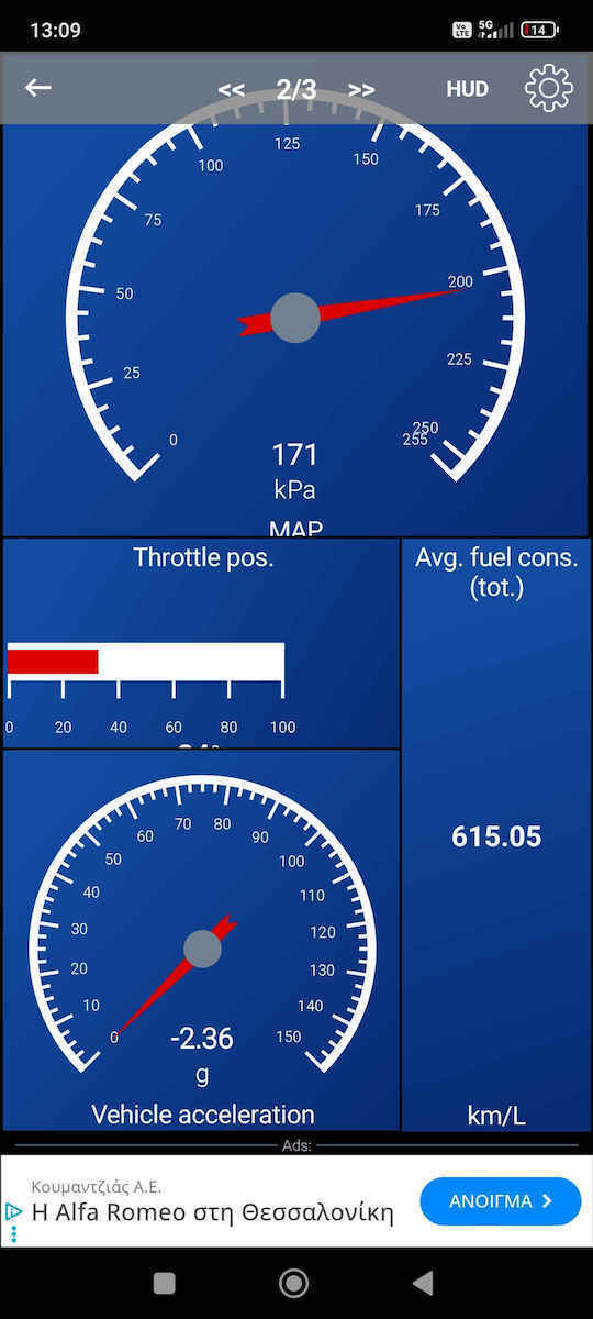 Διαγνωστικό Αυτοκινήτου ELM 327 OBD 2 με Bluetooth