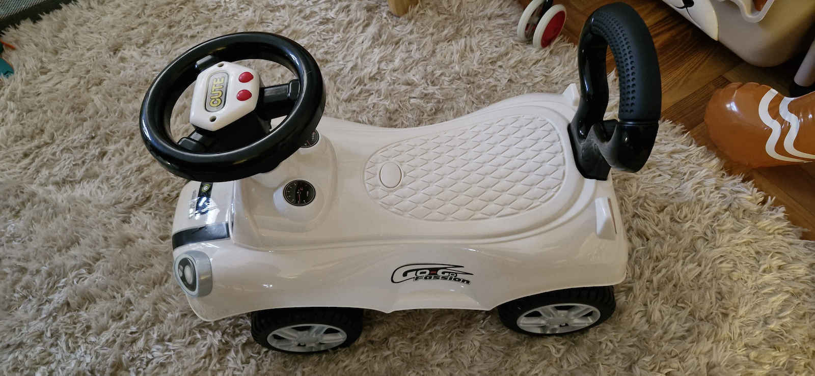 Lorelli Sport Mini Car Ride On for 12+ Months White