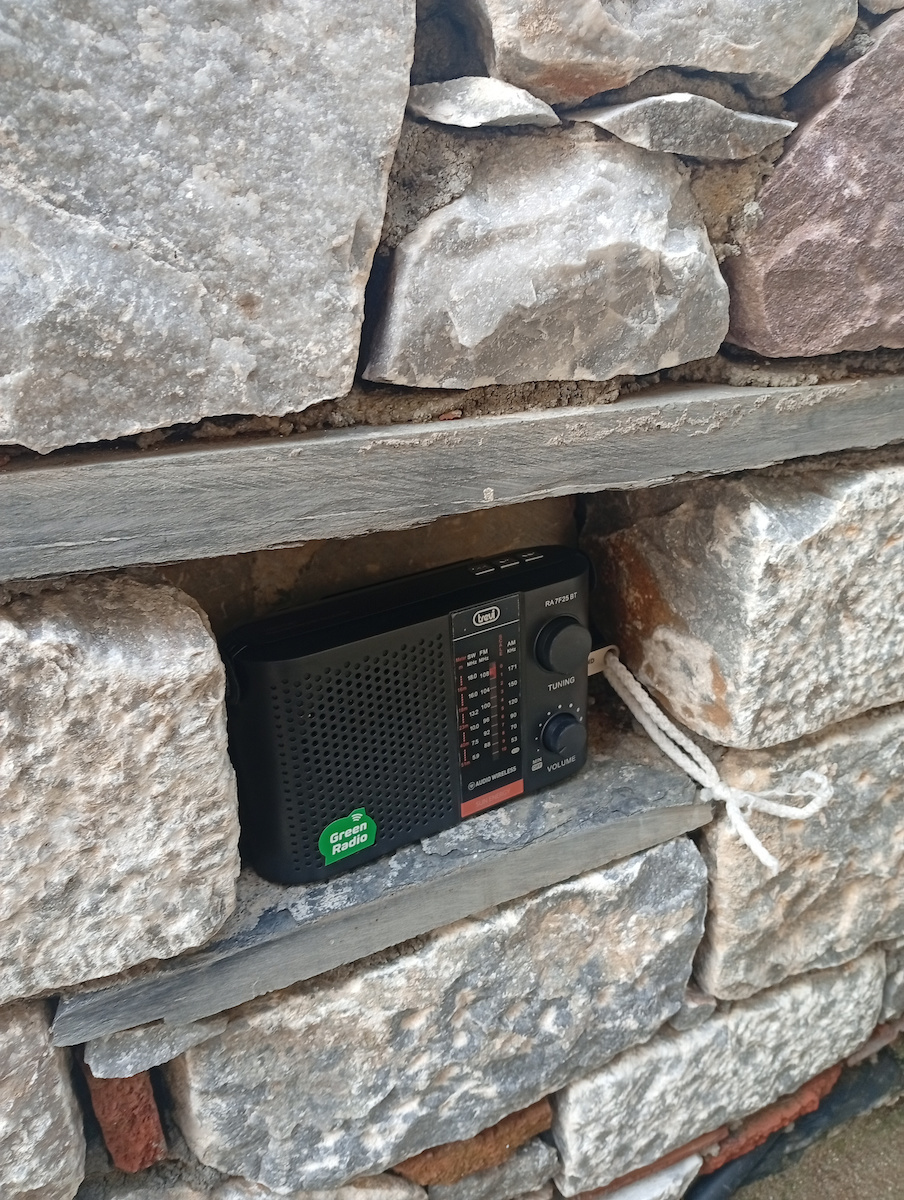 Trevi RA-7F25 Φορητό Ραδιόφωνο Ηλιακό με Bluetooth και USB Μαύρο/Ασημί