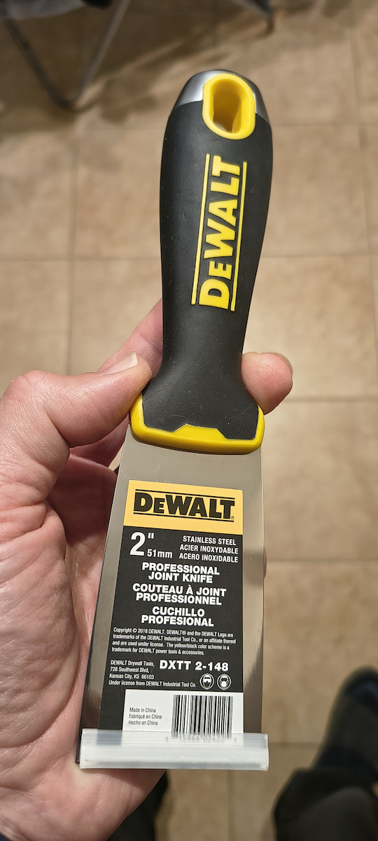 Dewalt Στοκαδόρος Μεταλλικός 50mm με Πλαστική Λαβή 2-148