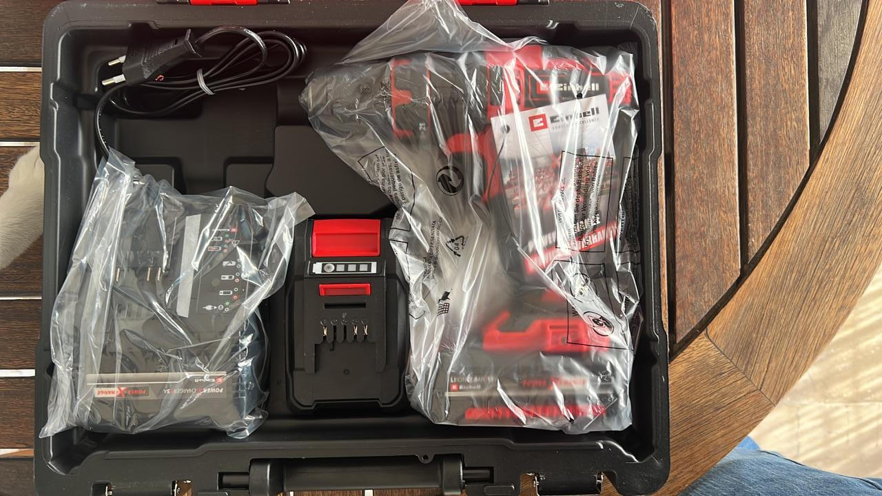 Einhell TE-CD 18/40 Li-i +64 Κρουστικό Δραπανοκατσάβιδο Μπαταρίας 18V 2x2Ah