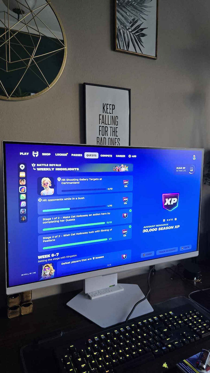 LG Ultragear IPS HDR Gaming Monitor 32" 4K 3840x2160 144Hz με Χρόνο Απόκρισης 1ms GTG Λευκό