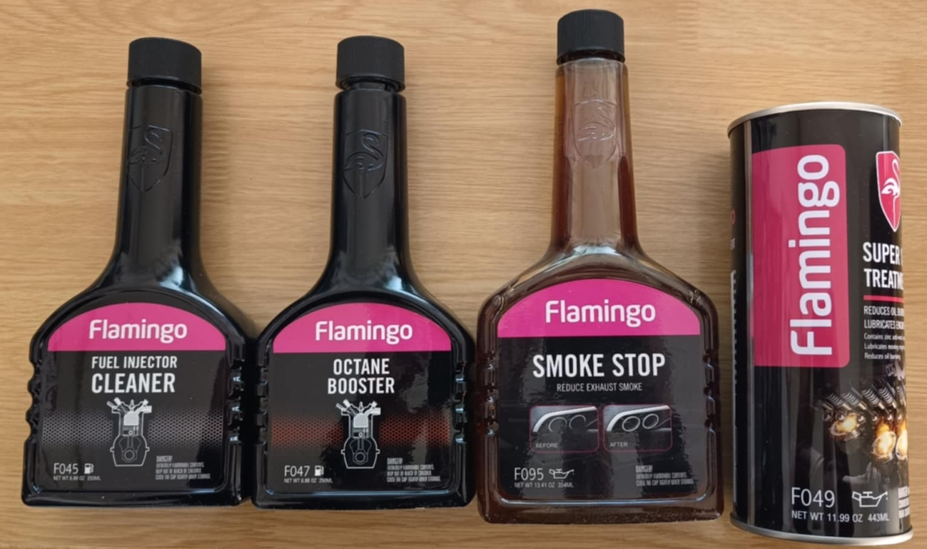 Flamingo Fuel Injector Cleaner Πρόσθετο Καθαριστικό Μπεκ Αυτοκινήτου 250ml