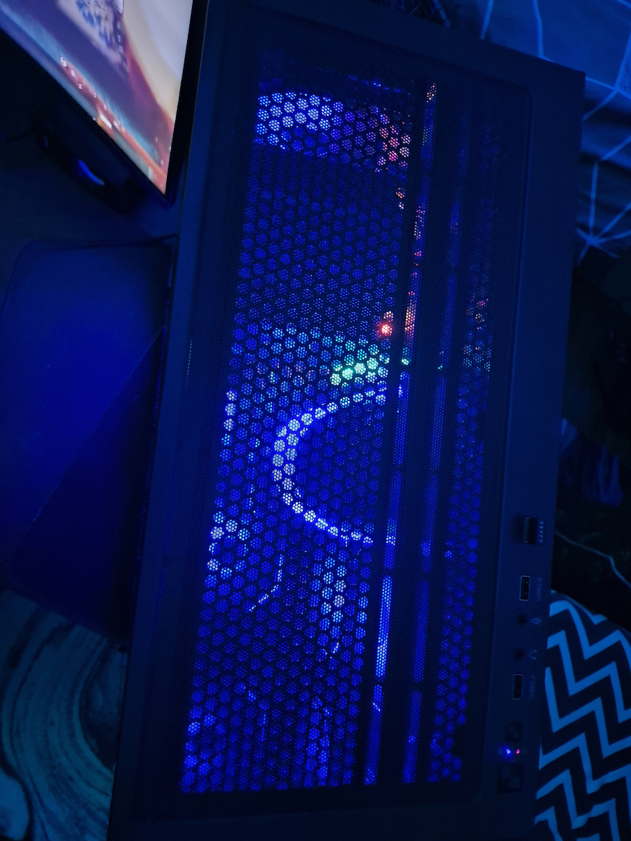 Darkflash DS900M Gaming Mini Tower Κουτί Υπολογιστή με Πλαϊνό Παράθυρο και ARGB Φωτισμό Μαύρο