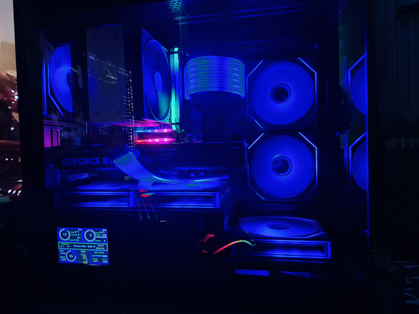 Darkflash DS900M Gaming Mini Tower Κουτί Υπολογιστή με Πλαϊνό Παράθυρο και ARGB Φωτισμό Μαύρο