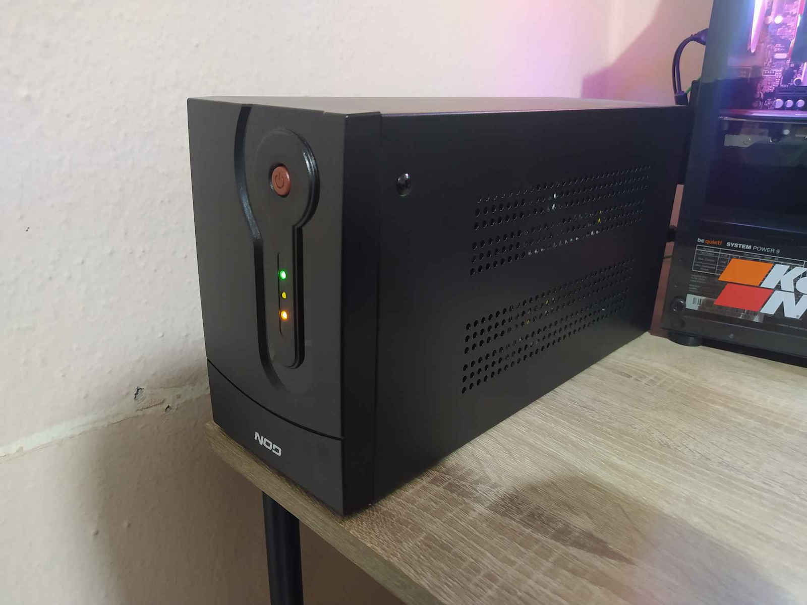 NOD U-2000 UPS Line-Interactive 2000VA 1200W με 4 Schuko Πρίζες